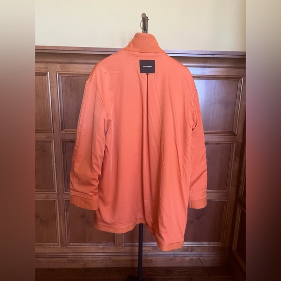 Marimekko Aho Coat Wool Boucle Orange Size L - Picture 13 of 16